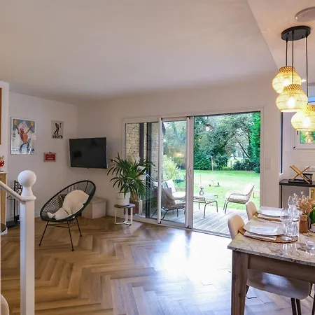 Maison De Charme Dans Le Golf De La Baule, A 10 Min De La Nyaraló Saint-André-des-Eaux